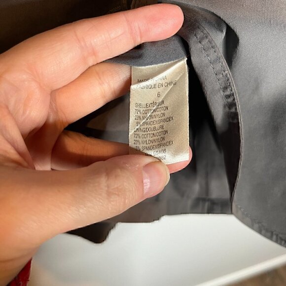 Theory taupe grey pocket blazer jacket - Picture 4 of 5